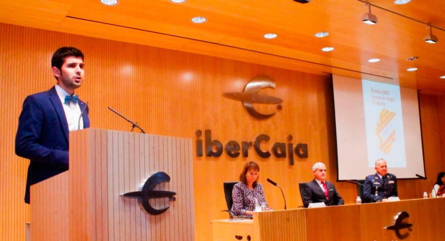 Chema Albalad en la Sala Rioja de la Obra Social Ibercaja